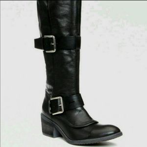 Donald J Pliner moto boots